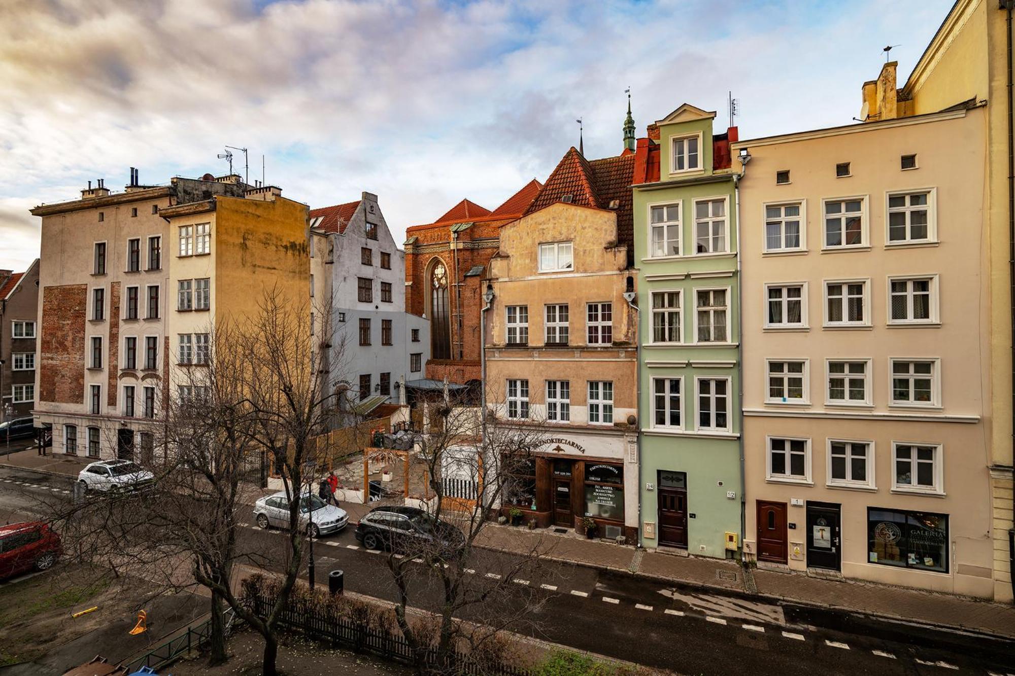 Motlawa River Apartment Gdansk Bagian luar foto