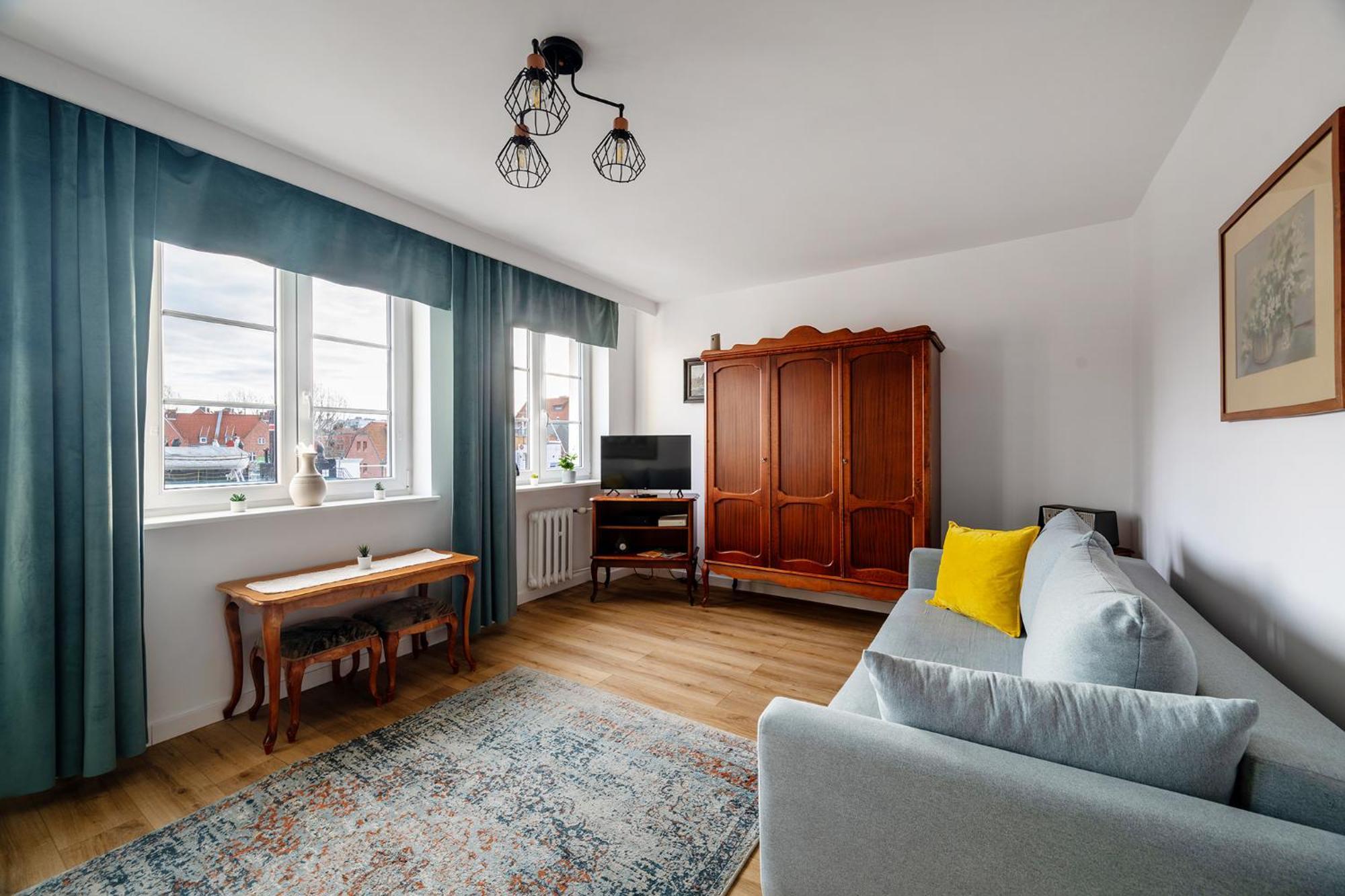 Motlawa River Apartment Gdansk Bagian luar foto