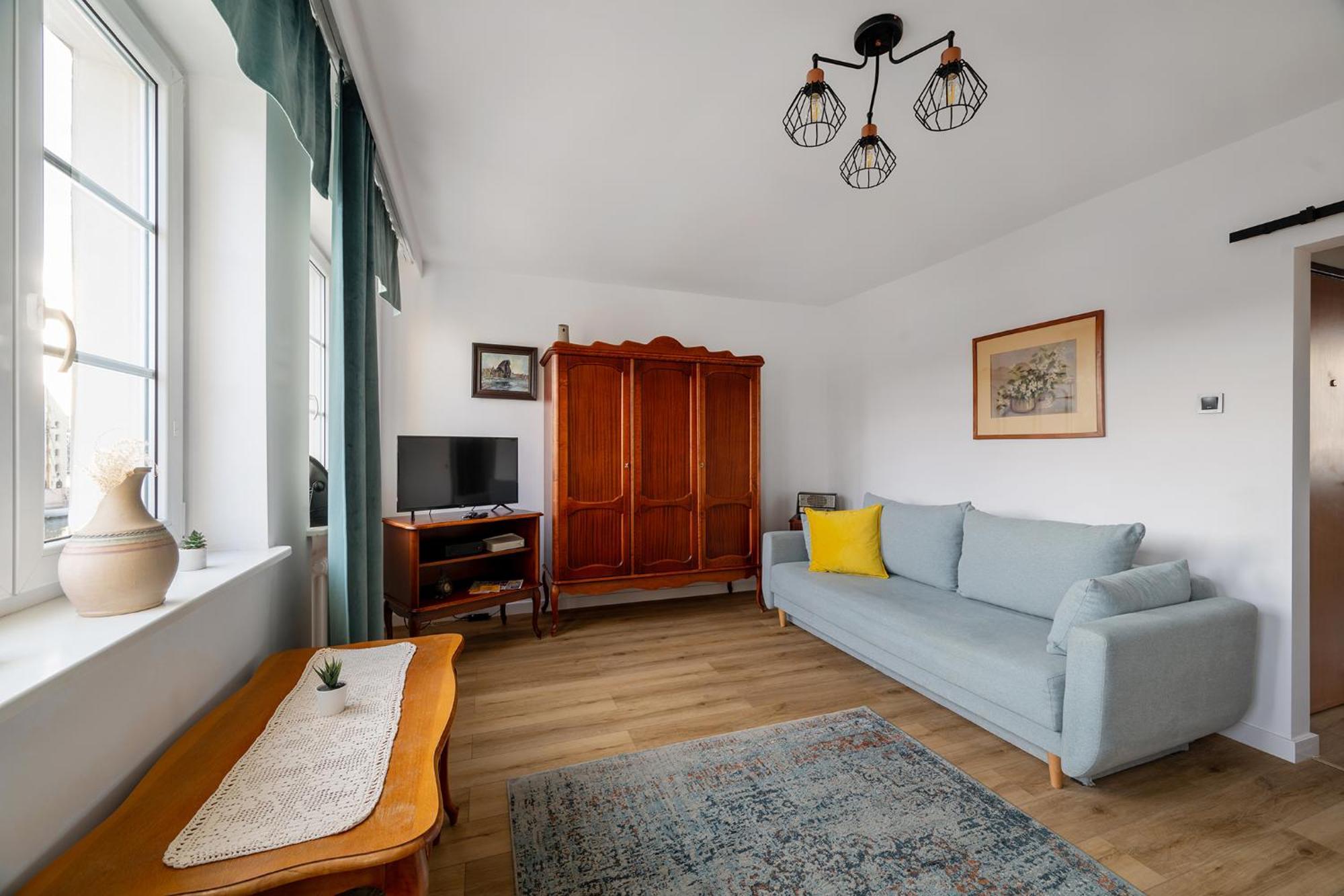 Motlawa River Apartment Gdansk Bagian luar foto